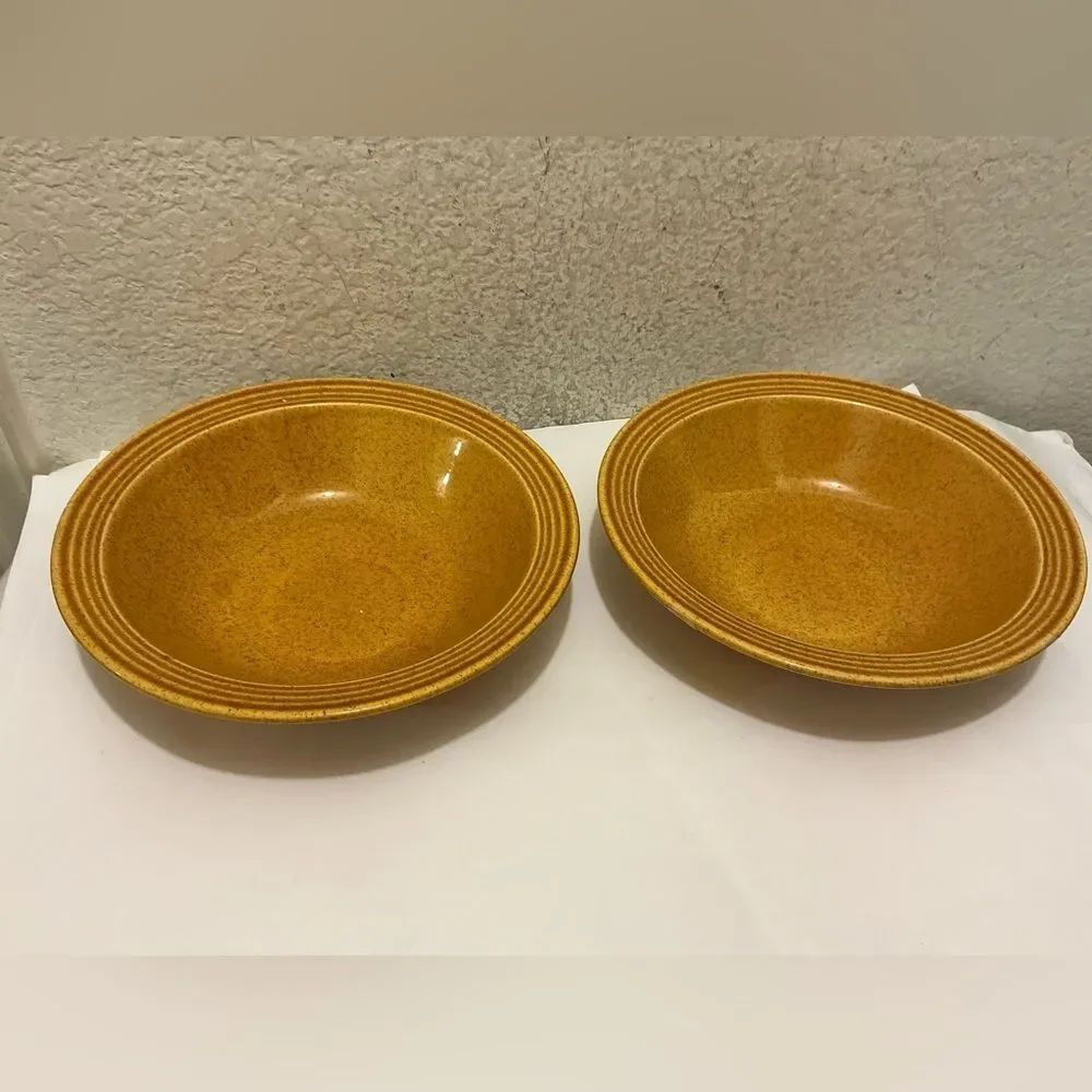 Sheffield SIERRA Brown Mid Century Vintage vegetable Bowl 9” Set of 2